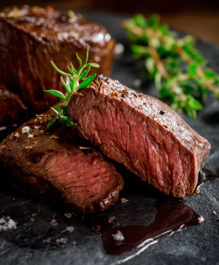 Exploring Wild Game and Exotic Meats: A Guide to Preparation and Cooking 3 Delicious plated dish showcasing perfectly cooked wild game or exotic meat.
