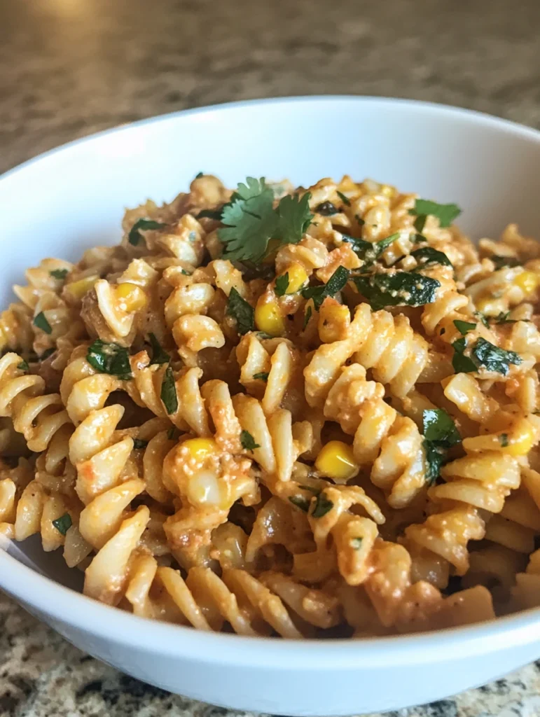 Mexican Street Corn Pasta Salad Recipe,