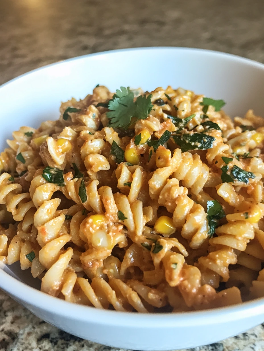 Mexican Street Corn Pasta Salad Recipe,