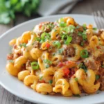Easy Cheesy Beef Taco Pasta – Your New Favorite One-Pot Meal!
