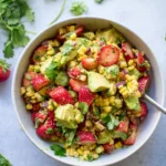 Easy Strawberry Avocado Corn Salad Recipe – 1 Summer Favorite!