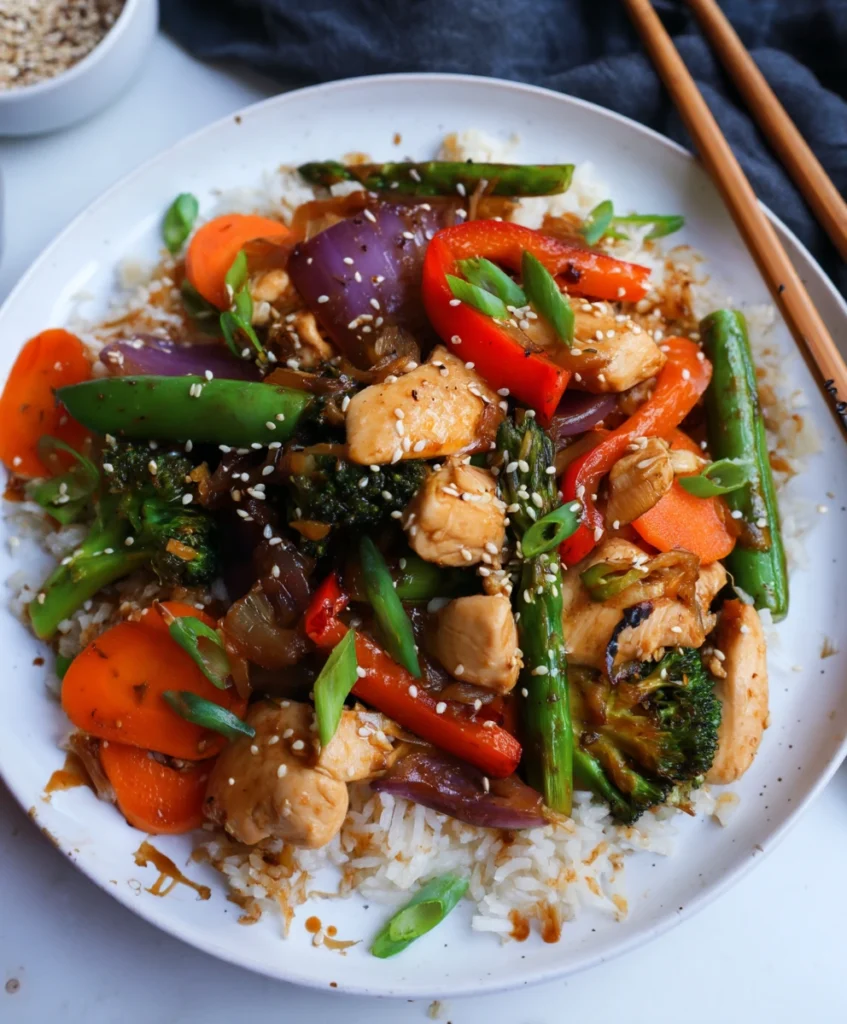The Ultimate Easy Chicken Veggie Stir Fry